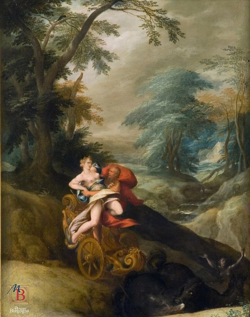 Bartholomeus Spranger - Il Ratto di Persefone, Museo Borgogna (Vercelli)